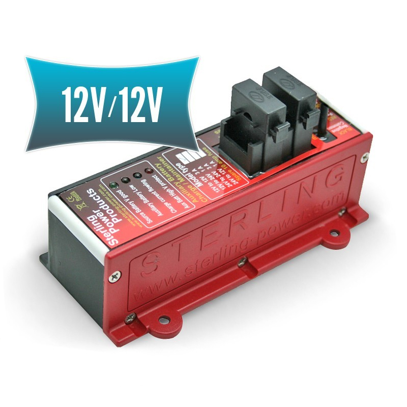 Auxiliary battery charger 12V/12V