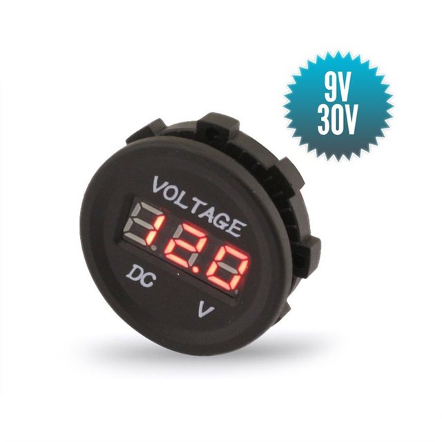 Digital voltmeter (9 to 30V)