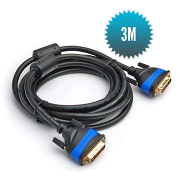 DVI - DVI 3m Cable 24+1 high speed (1080p Full HD 3D)