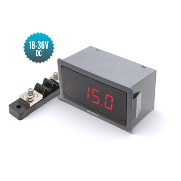 Professional digital ammeter -50 to +50A