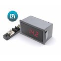 Digital voltmeter for 12V DC