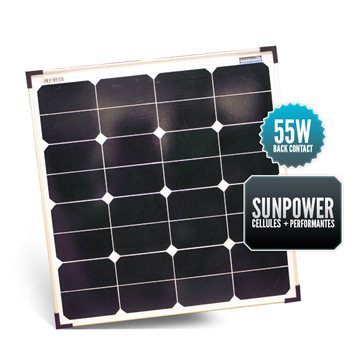 SUNPOWER 55w Rigid Panel
