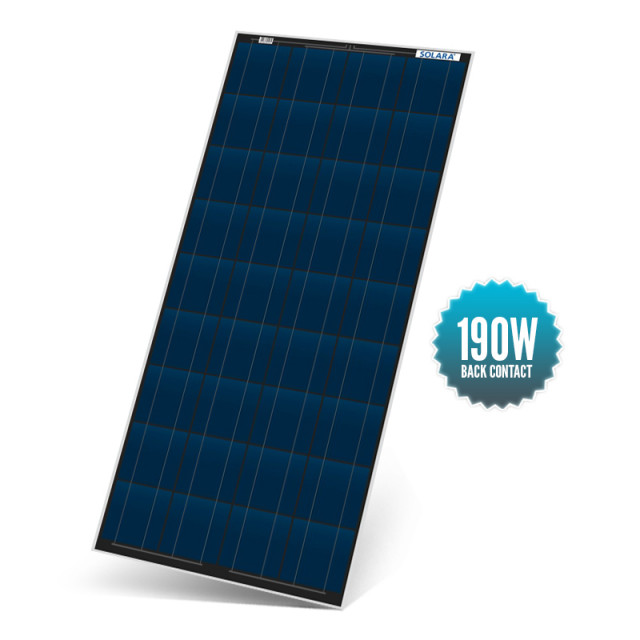 Panneau solaire Solara rigide 190W
