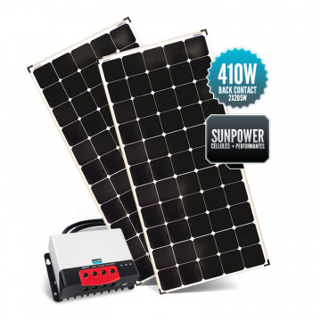 Kit solaire rigide Sunpower MPPT 410W