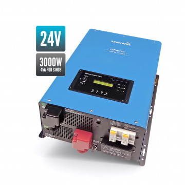 24V 3000W-45A Pure Sine Low Frequency Combi Inverter/Loader